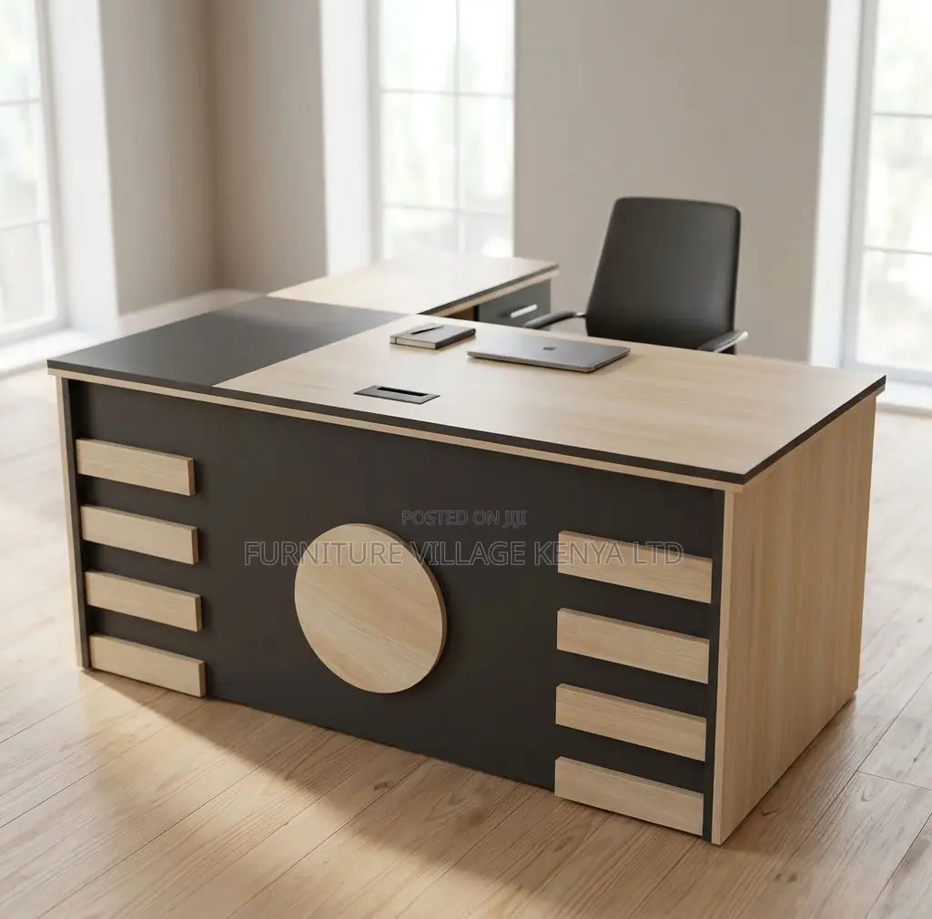Office Desk; 1.6 M Executive Director's Computer-Office Desk