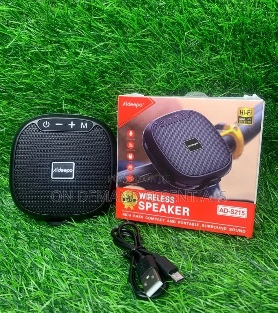 Aldeepo Ad-S215 Motorbike Speaker Portable Surround Sound