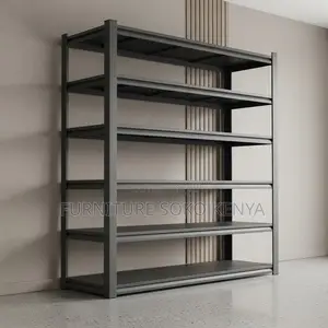 Storage Unit; Heavy Metallic Rust-Resistant Unit Racks