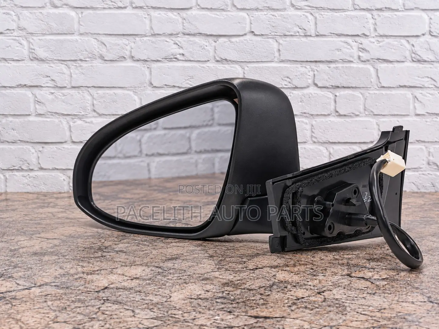 Side Mirror Toyota Vitz 7 Wires Power+Fold+Lamp 2012 - 2019