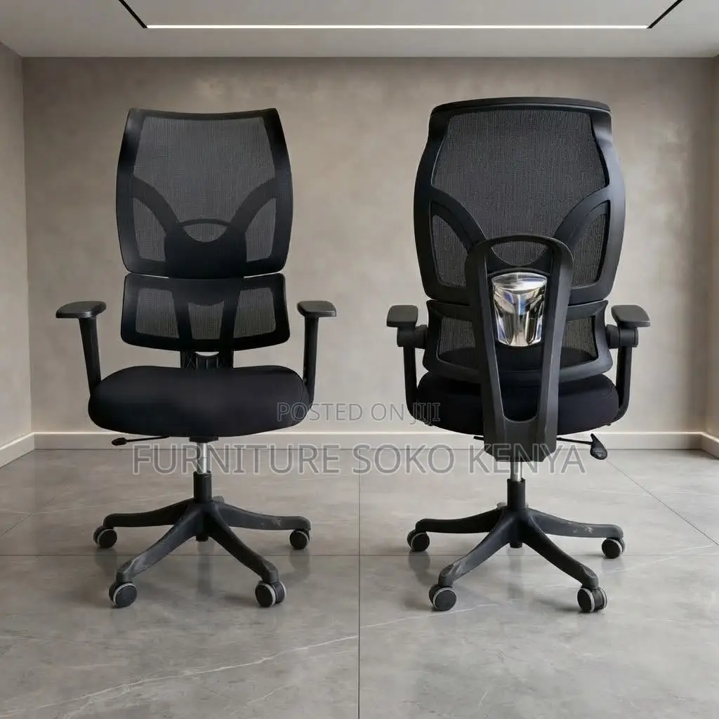 Office Chairs; Executive High Back Executive Orthopedic Boss Chair
