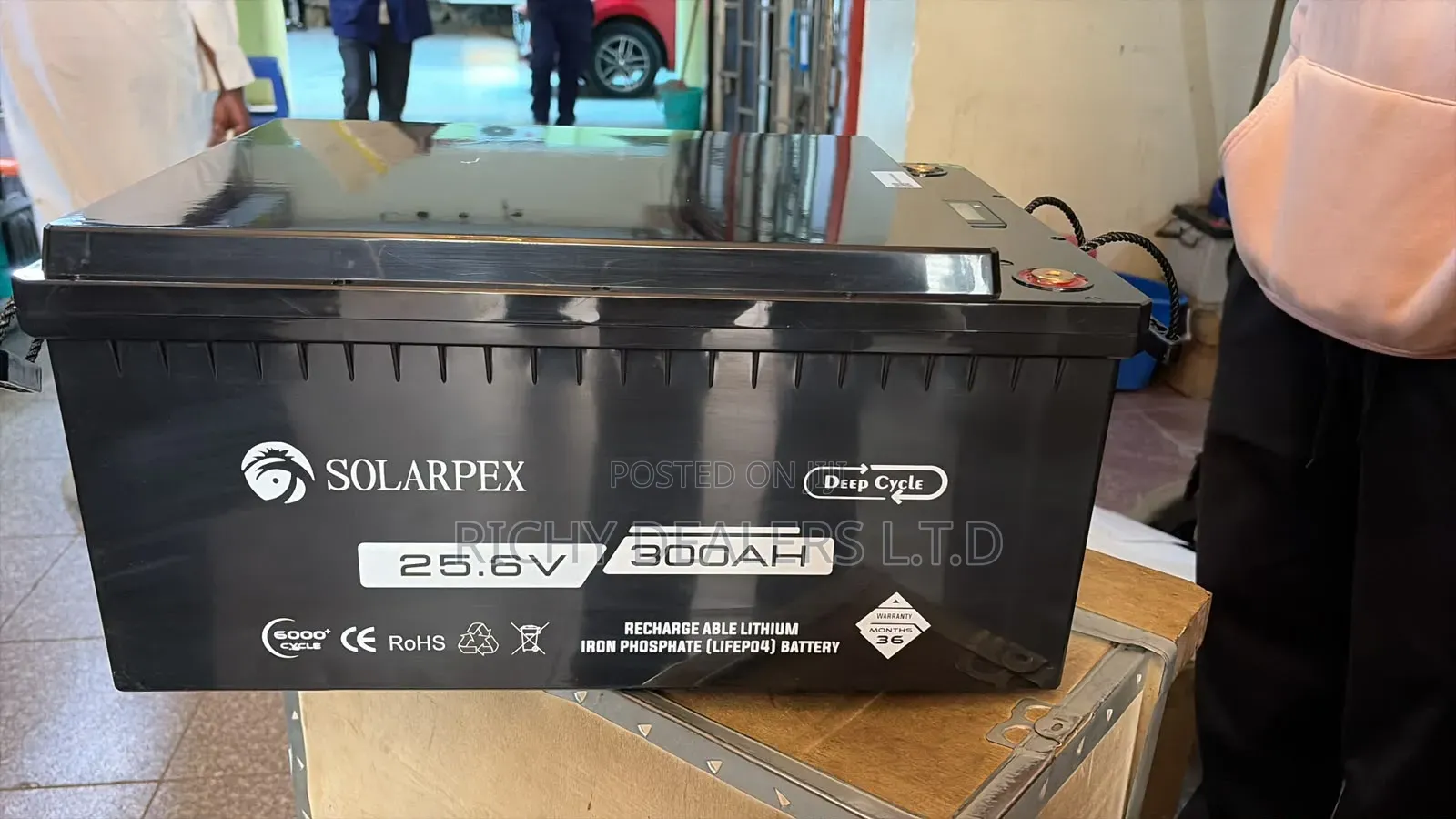 SOLARPEX N300Mf 25.6v/300Ah Lithium Batteries