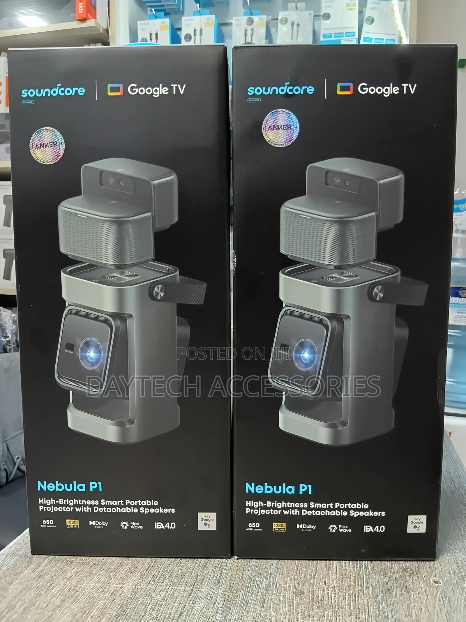 Soundcore Anker Nebula P1 Portable Projector With Detachable Speakers