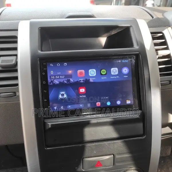 Nissan X-Trail T31 2007-2013 Fitted With 7 Inch Android Radio