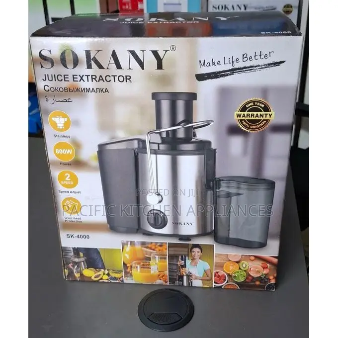 SOKANY SK-4000 Juicer – 800 Watts