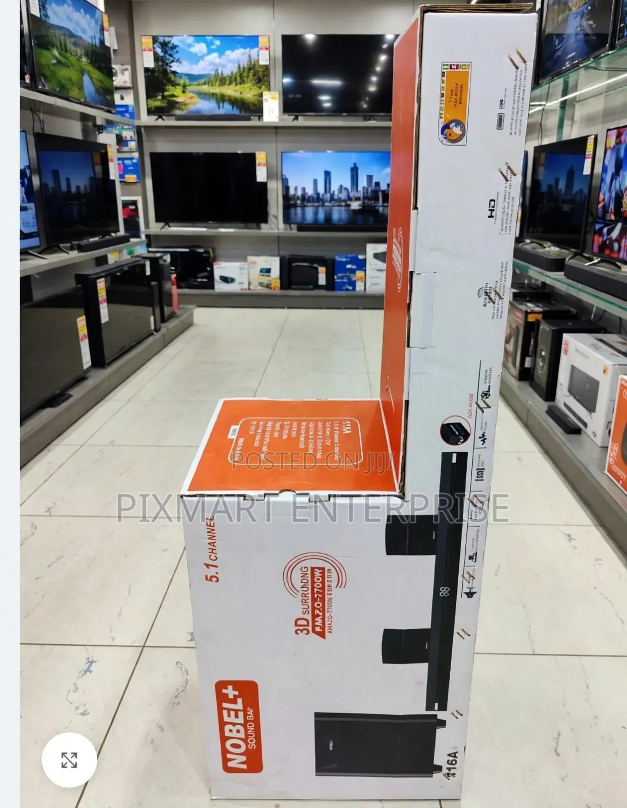 Nobel NB-116A 5.1 Home Theatre Soundbar for TV and Music