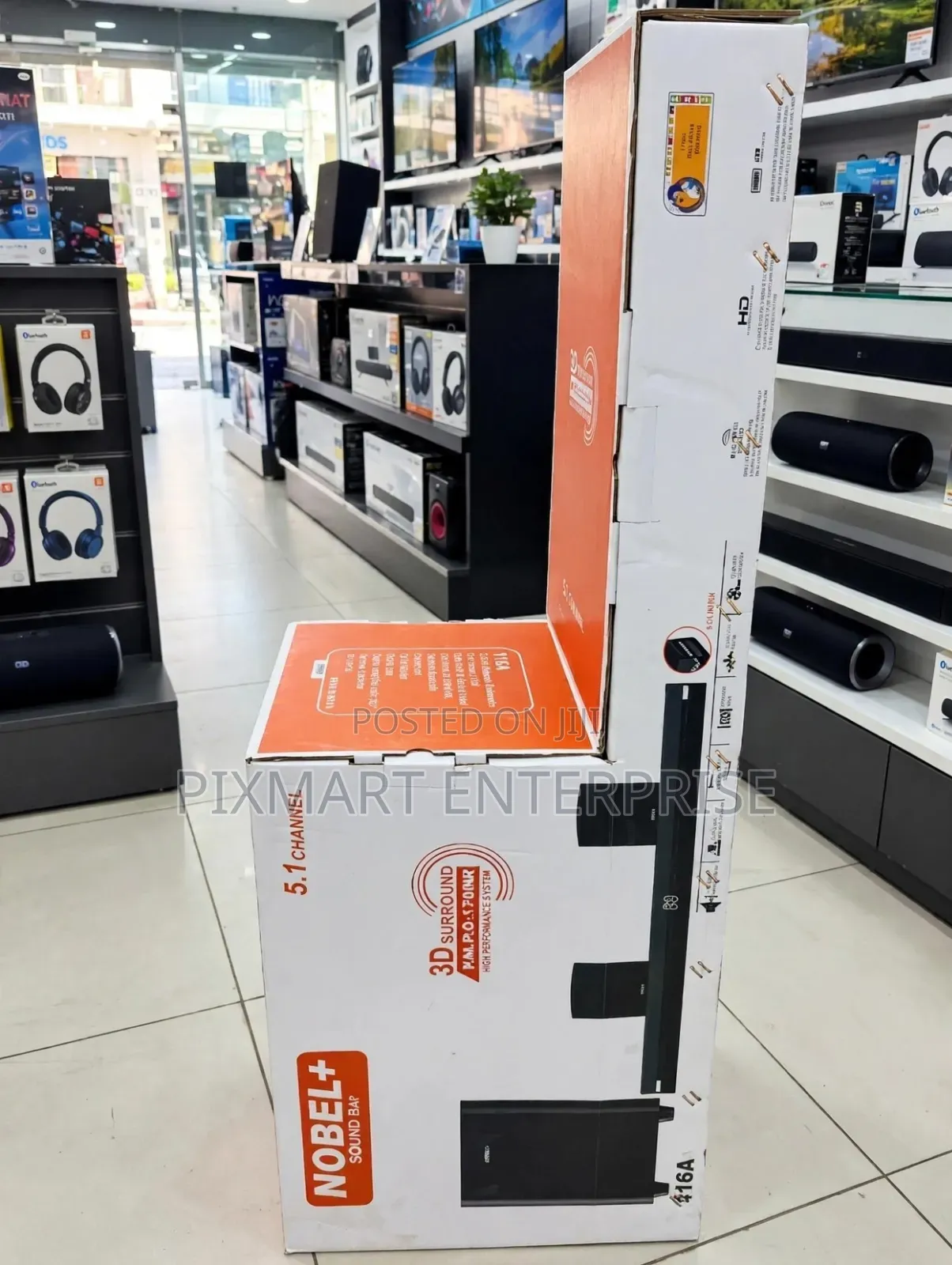 Nobel NB-116A 5.1 Home Theatre Soundbar for TV and Music
