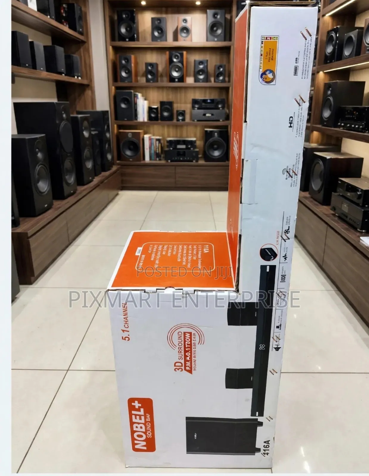 Nobel NB-116A 5.1 Soundbar Speaker for Home Entertainment