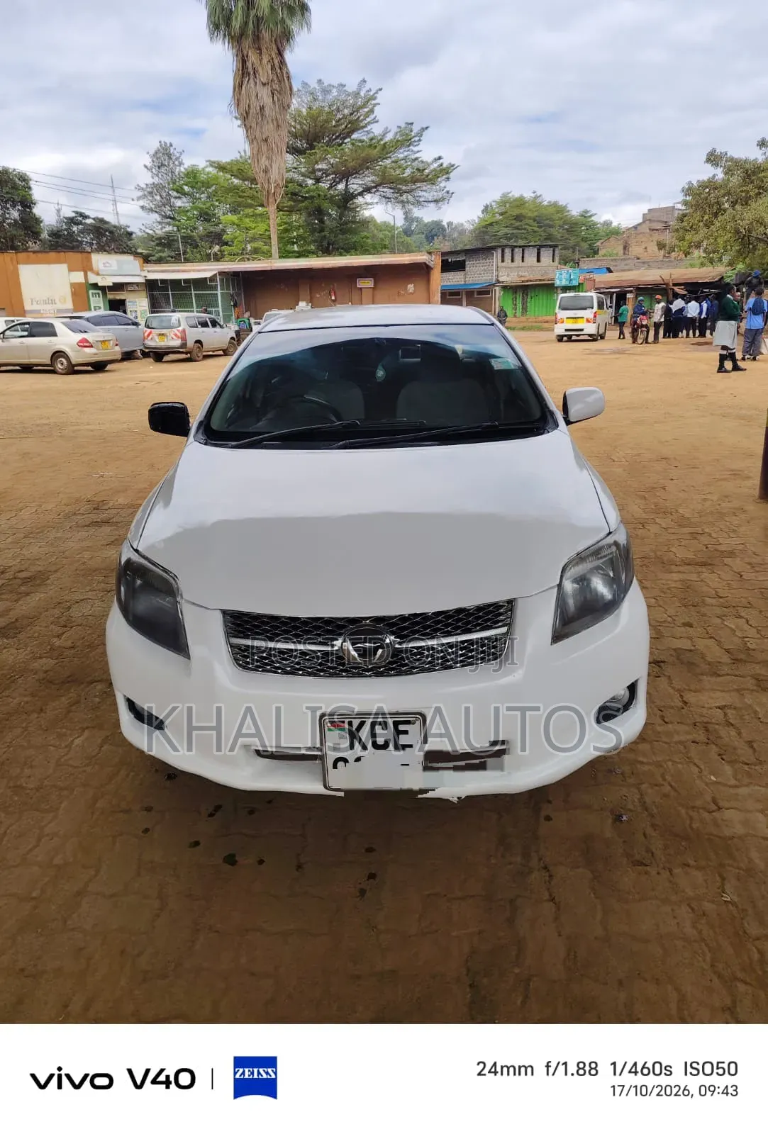 Toyota Axio 2015 White