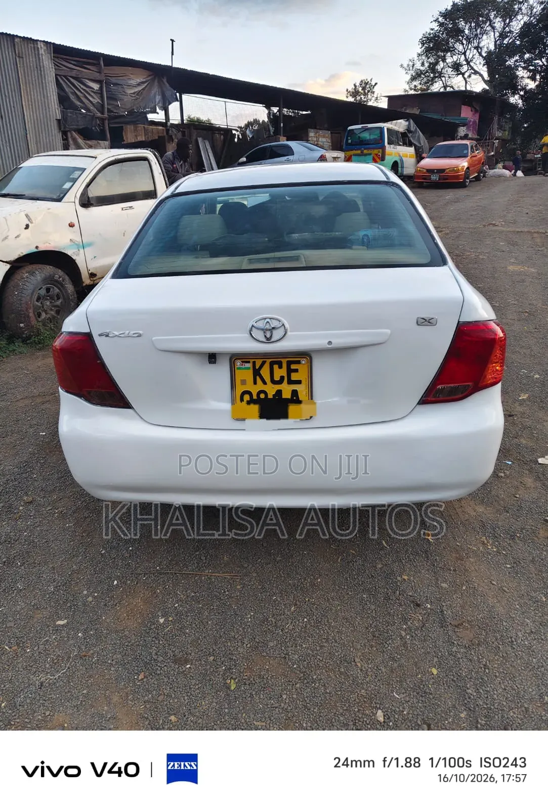 Toyota Axio 2015 White