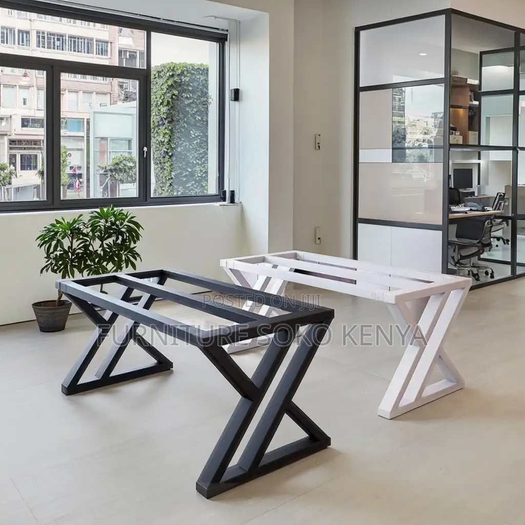 Office Desk : 1.4M Modern Black Gaming Desk