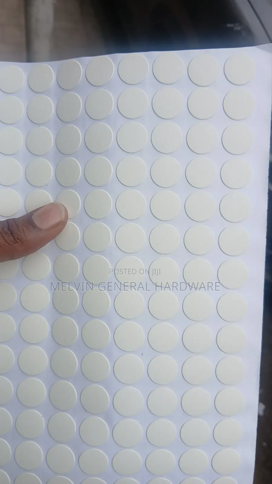 Cream MDF Stickers