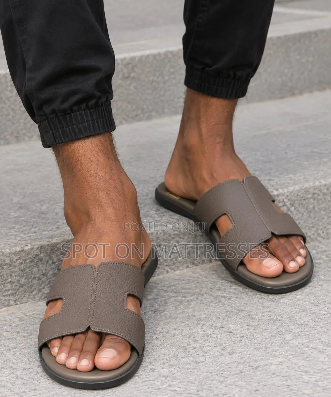 Men Sandals in Beige/Grey/Brown/Black. Sizes 40-45. We Deliver!