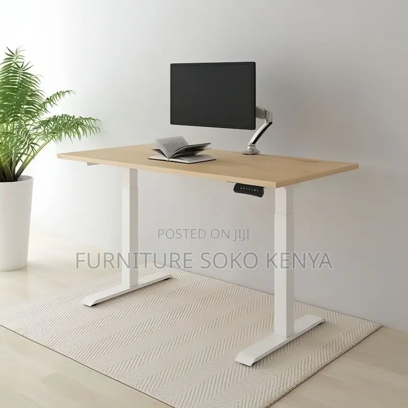 Office Desk : 1.2M Electric Sit-Stand Office Desk