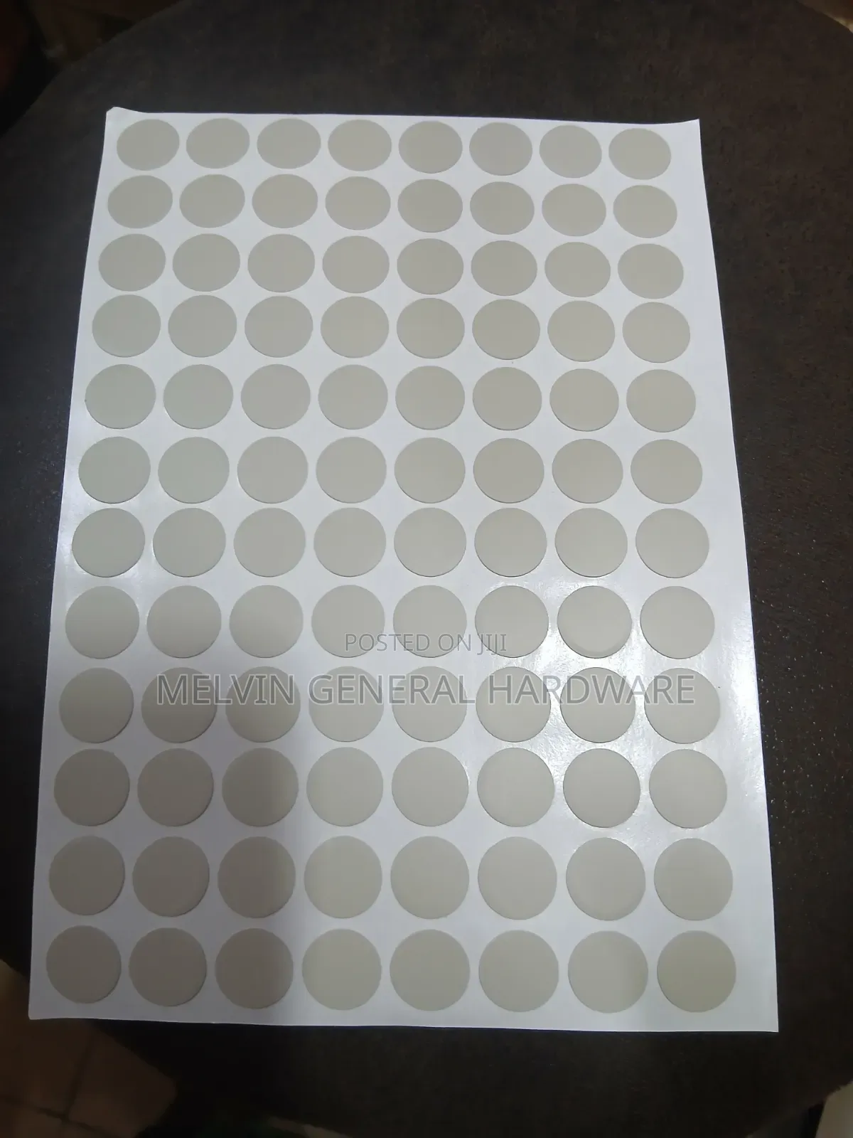 Light Grey MDF Stickers