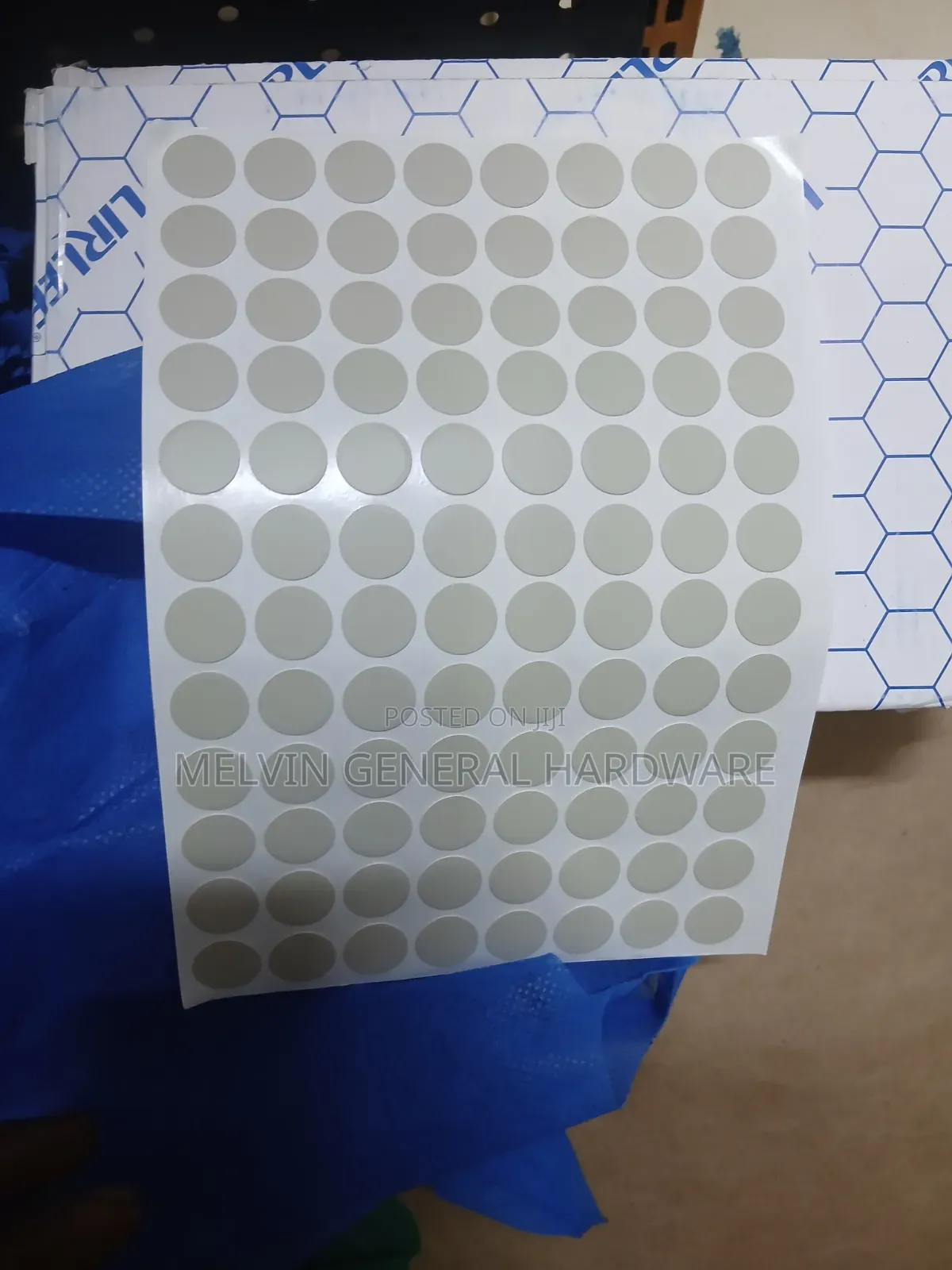 Light Grey MDF Stickers