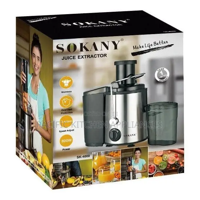 Sokany SK-4000 Heavy Commercial Slow Juicer Juice Extractor