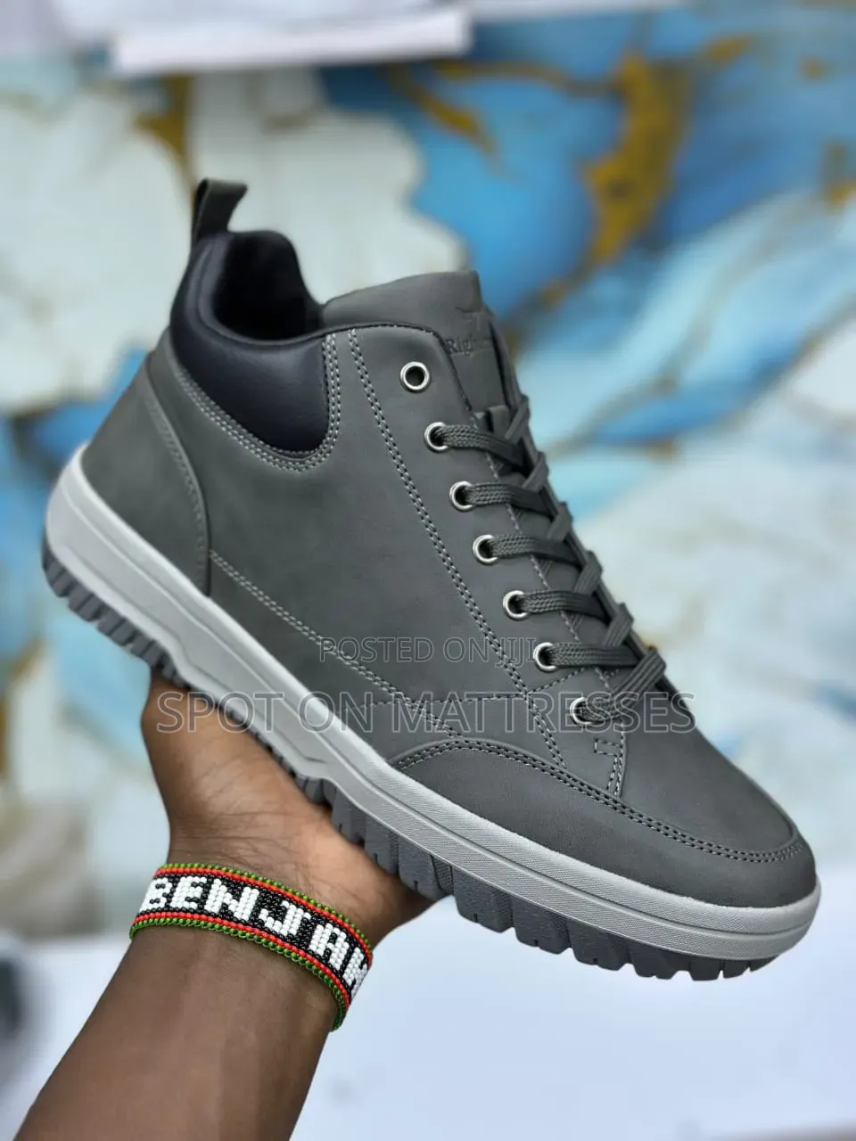 Rightman Boots for Men. Colour Black and Grey. Countrywide Delivery!