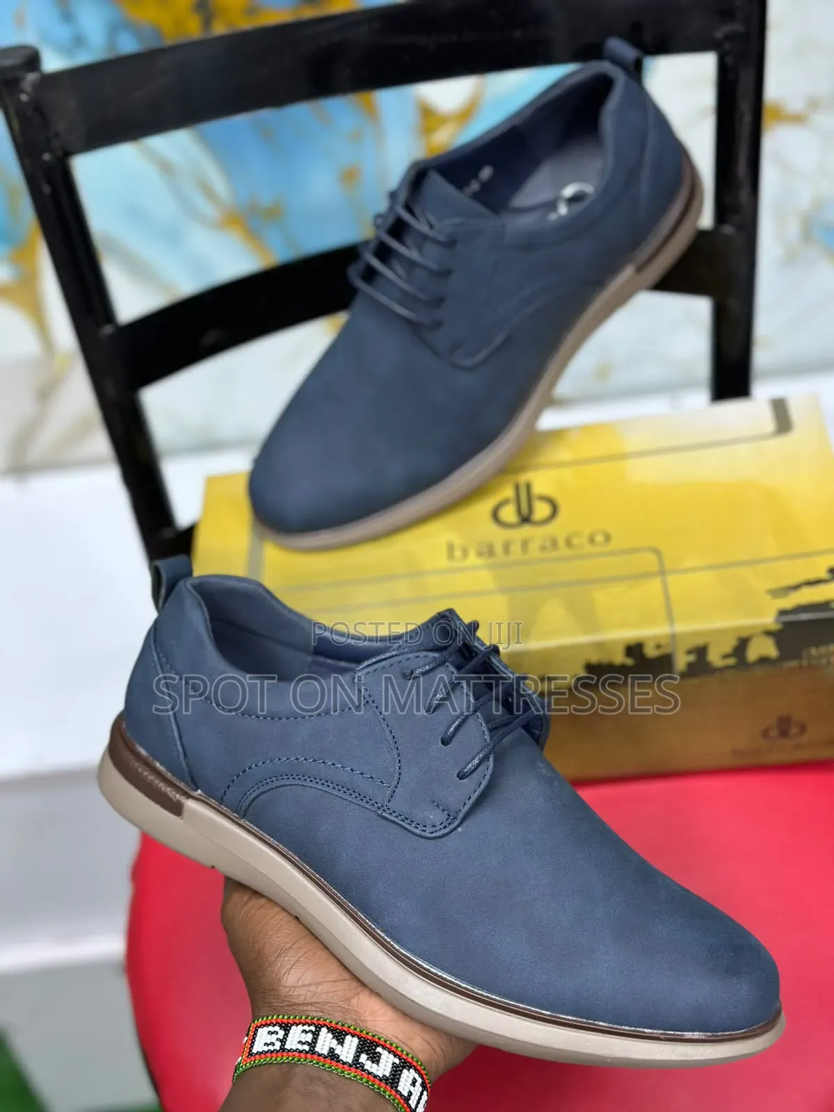 Barraco Franco Casual Shoes. Sizes 40-45. Blue/Brown/Gray. We Deliver!