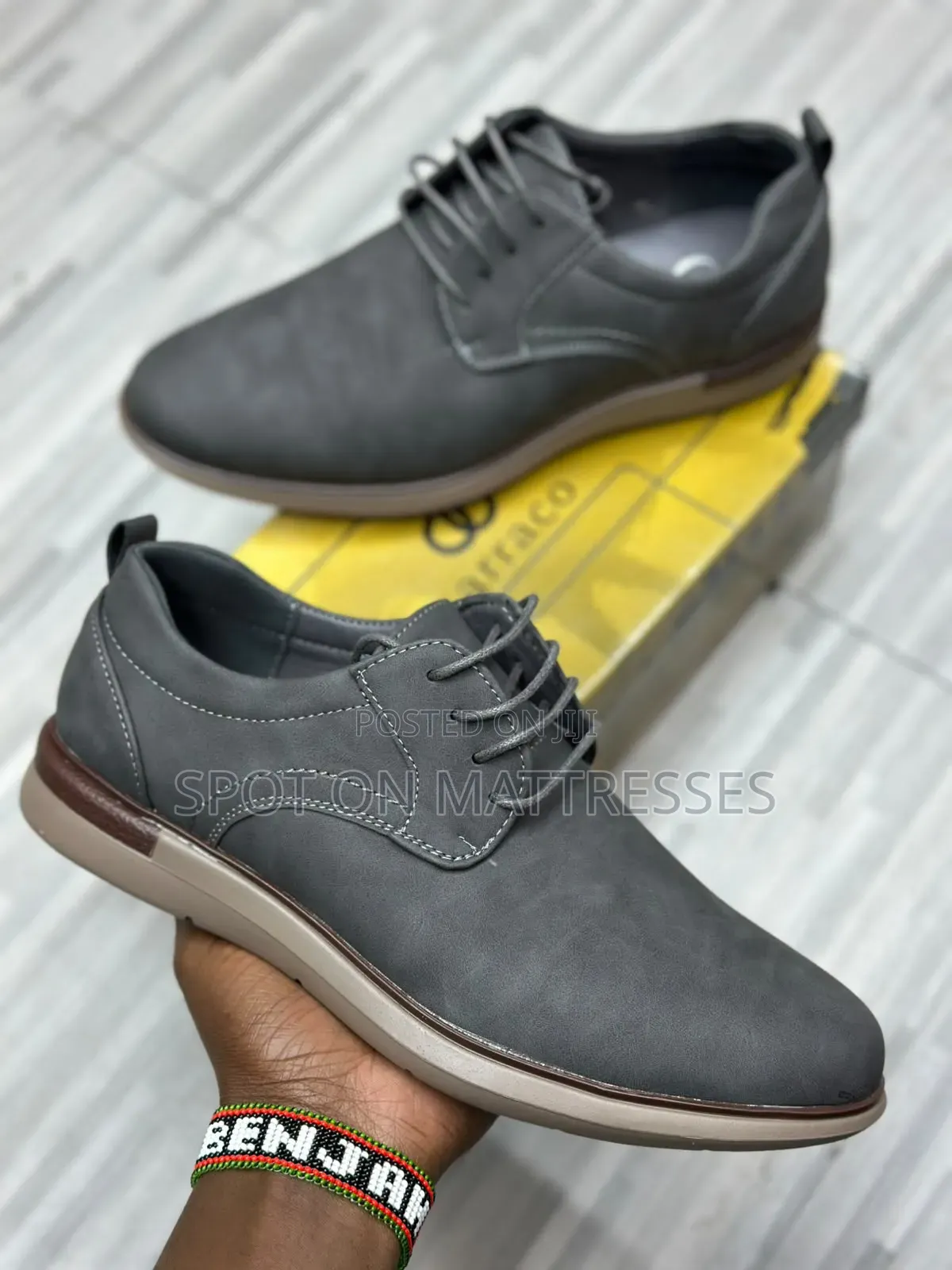 Barraco Franco Casual Shoes. Sizes 40-45. Blue/Brown/Gray. We Deliver!