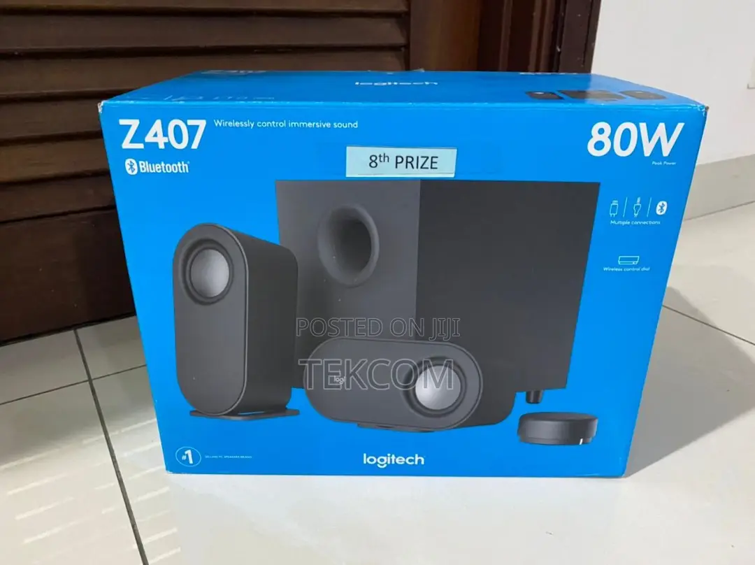 Logitech Z407 Bluetooth Speaker// 80W Speaker