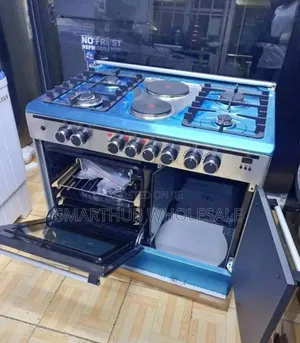 60*90 Haier 4+2 Standing Cooker With Gas Compartment and Sensor