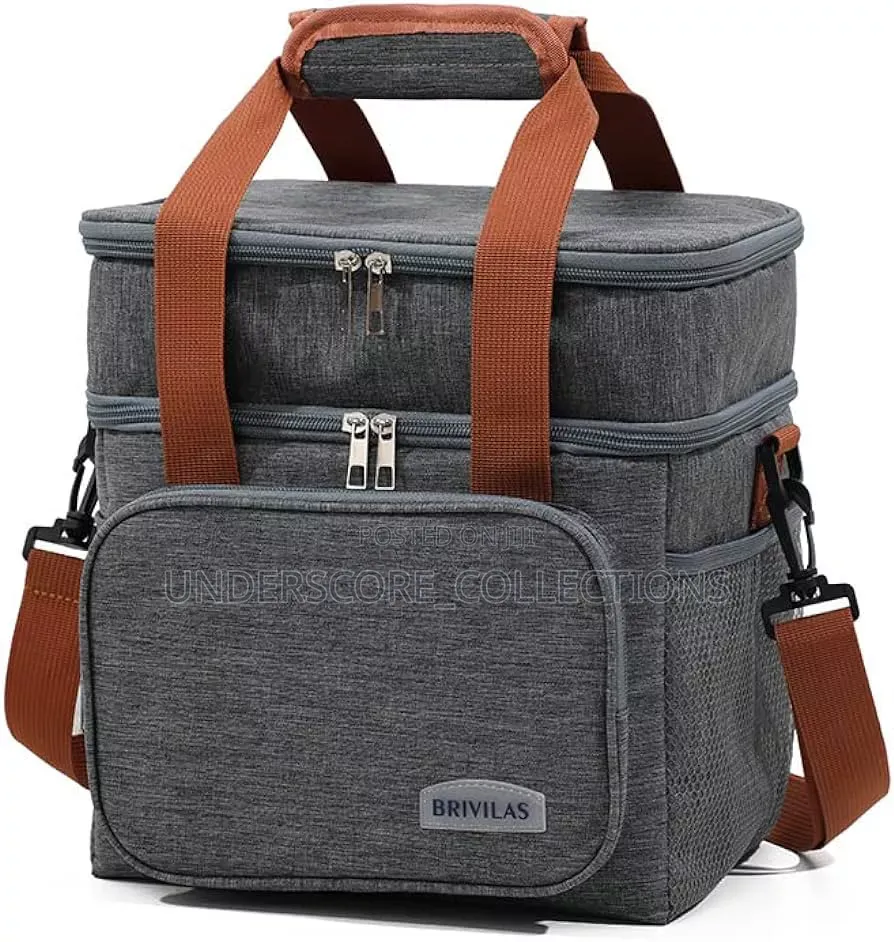Brivilas Branded 2 Layer Insulated Food Bag