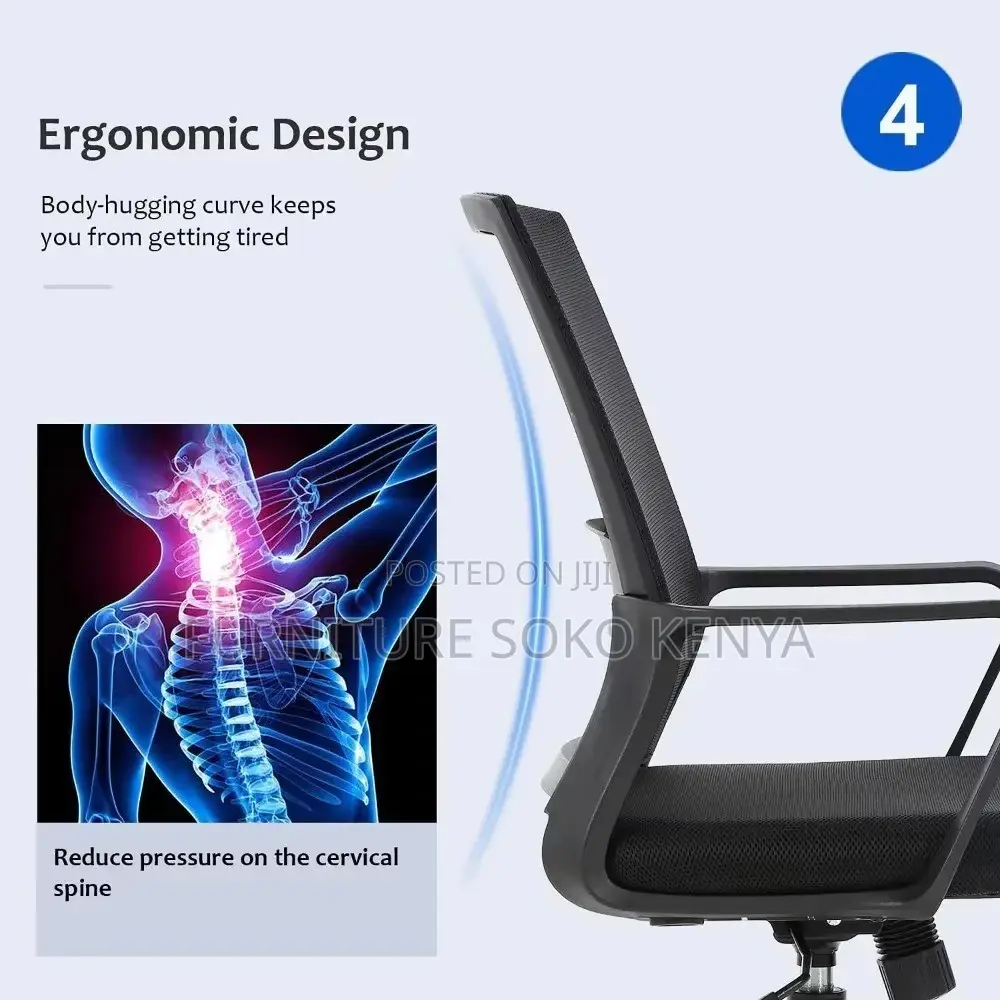 Office Chair : Captain Mesh Office Chair