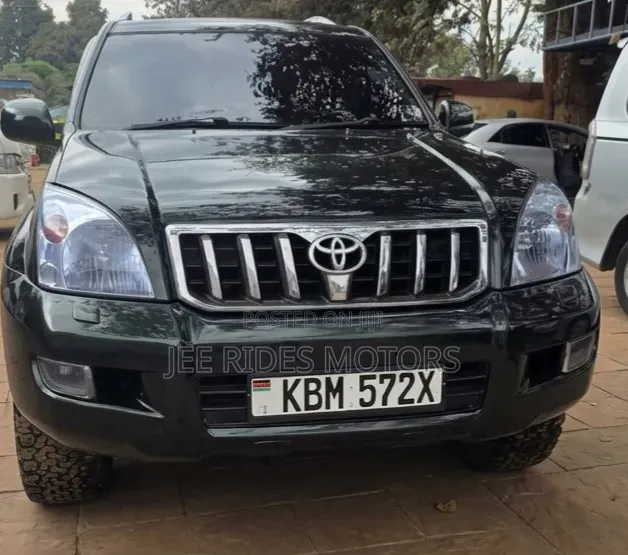 Toyota Land Cruiser Prado 2003 Burgundy