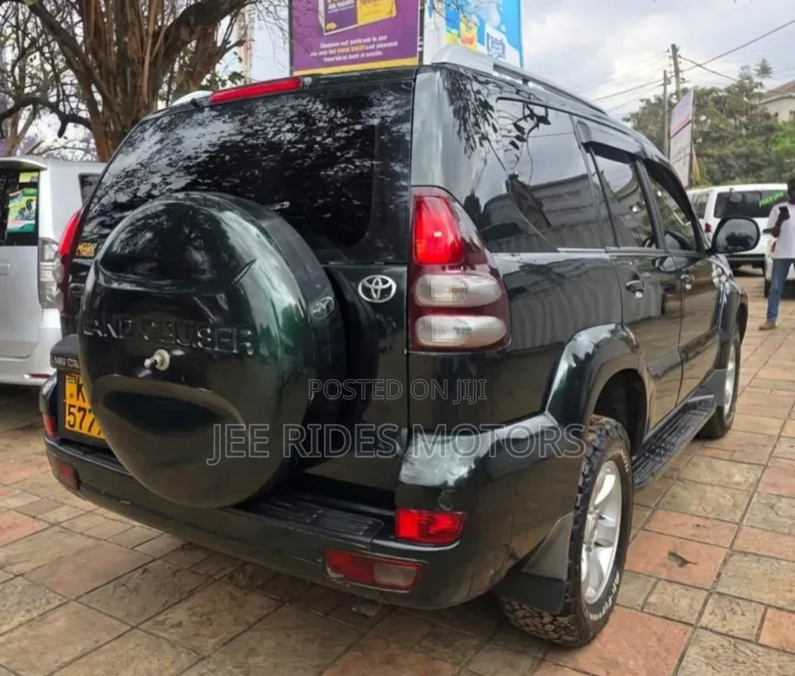 Toyota Land Cruiser Prado 2003 Burgundy