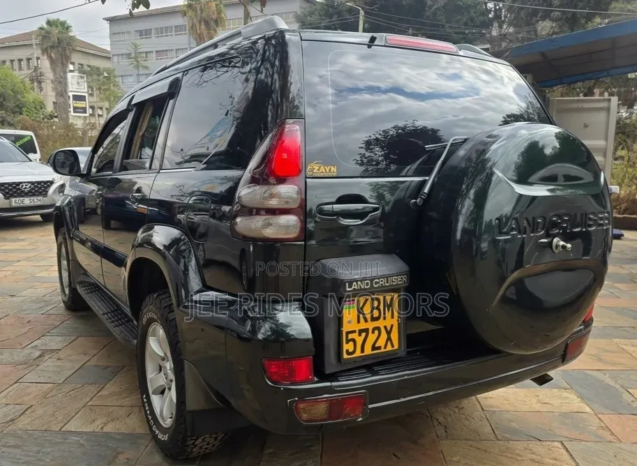 Toyota Land Cruiser Prado 2003 Burgundy