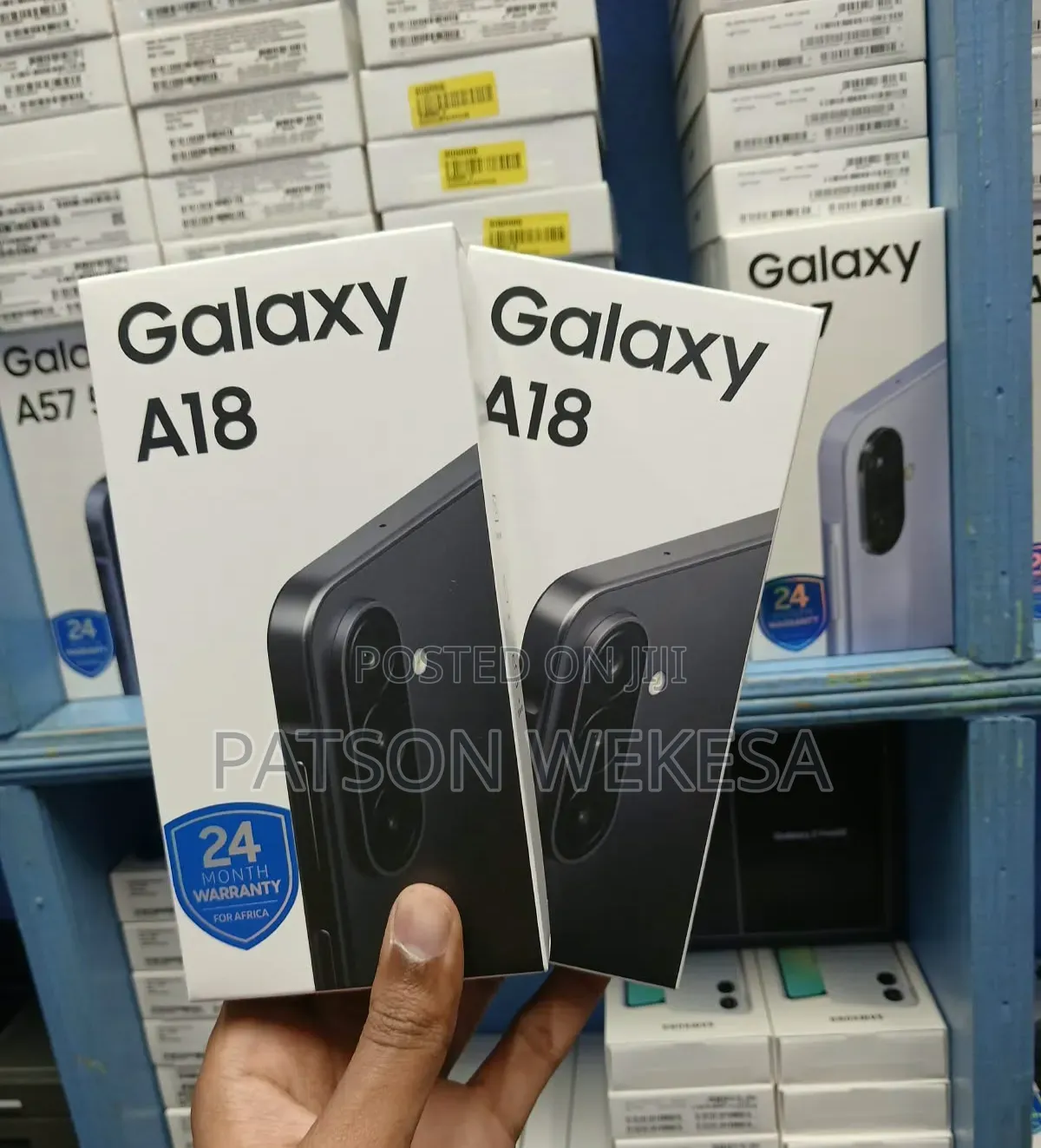 New Samsung Galaxy A18 128 GB Black
