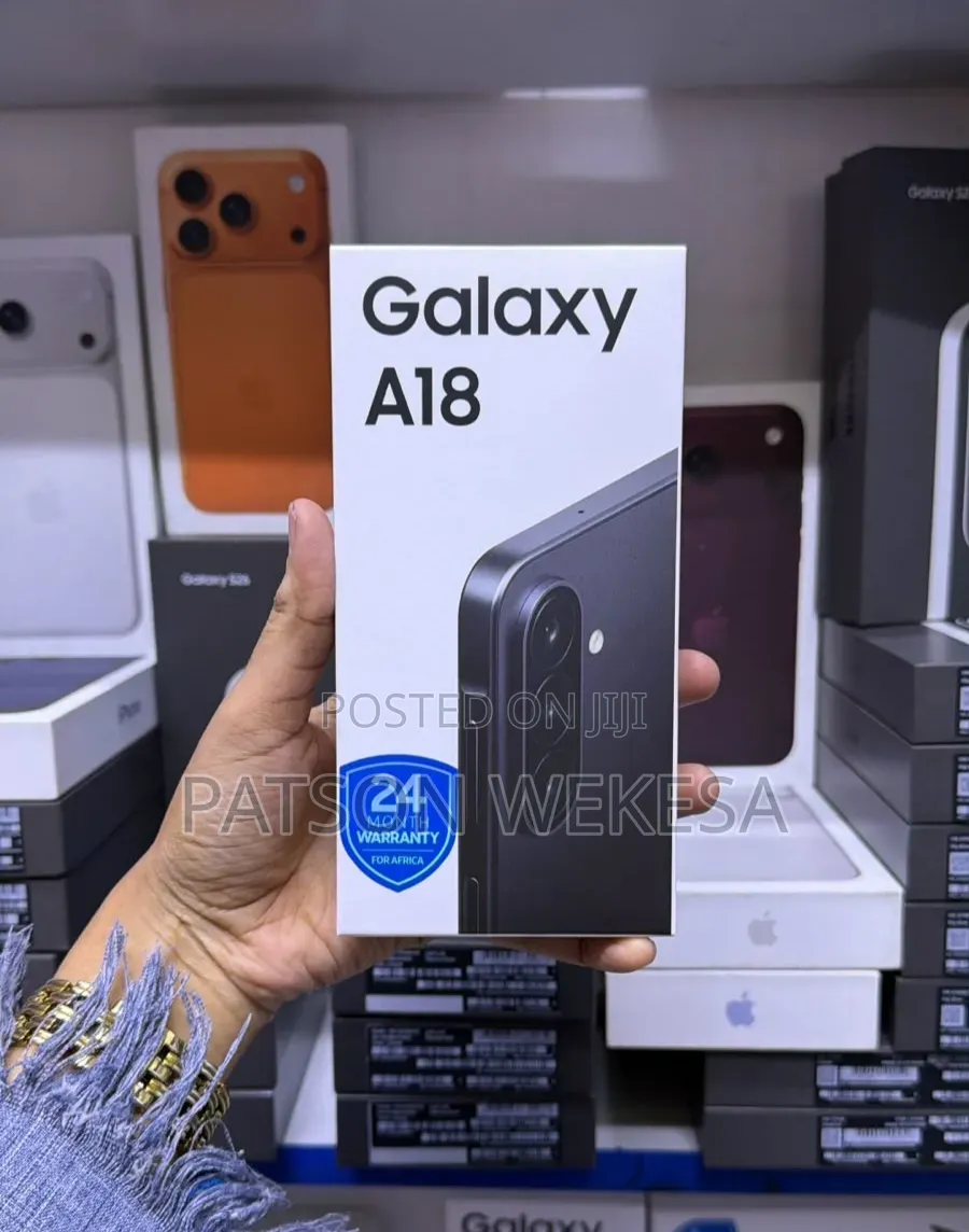 New Samsung Galaxy A18 128 GB Black