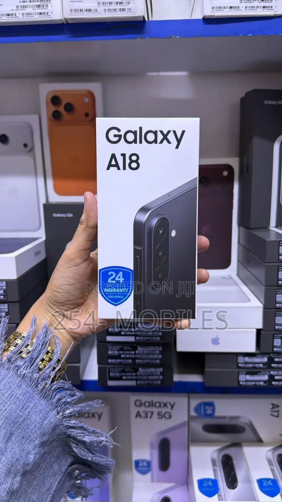 New Samsung Galaxy A18 128 GB Black