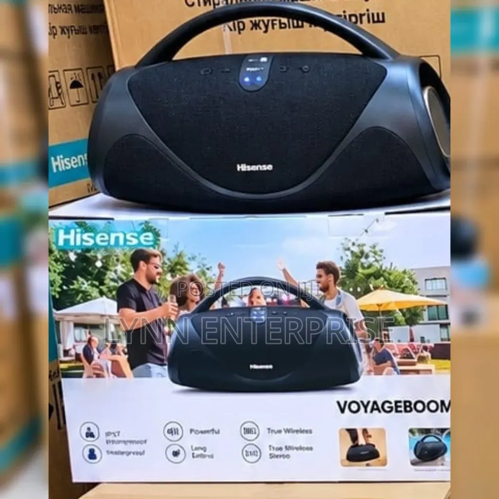 Portable Voyageboom Hisense Speaker.