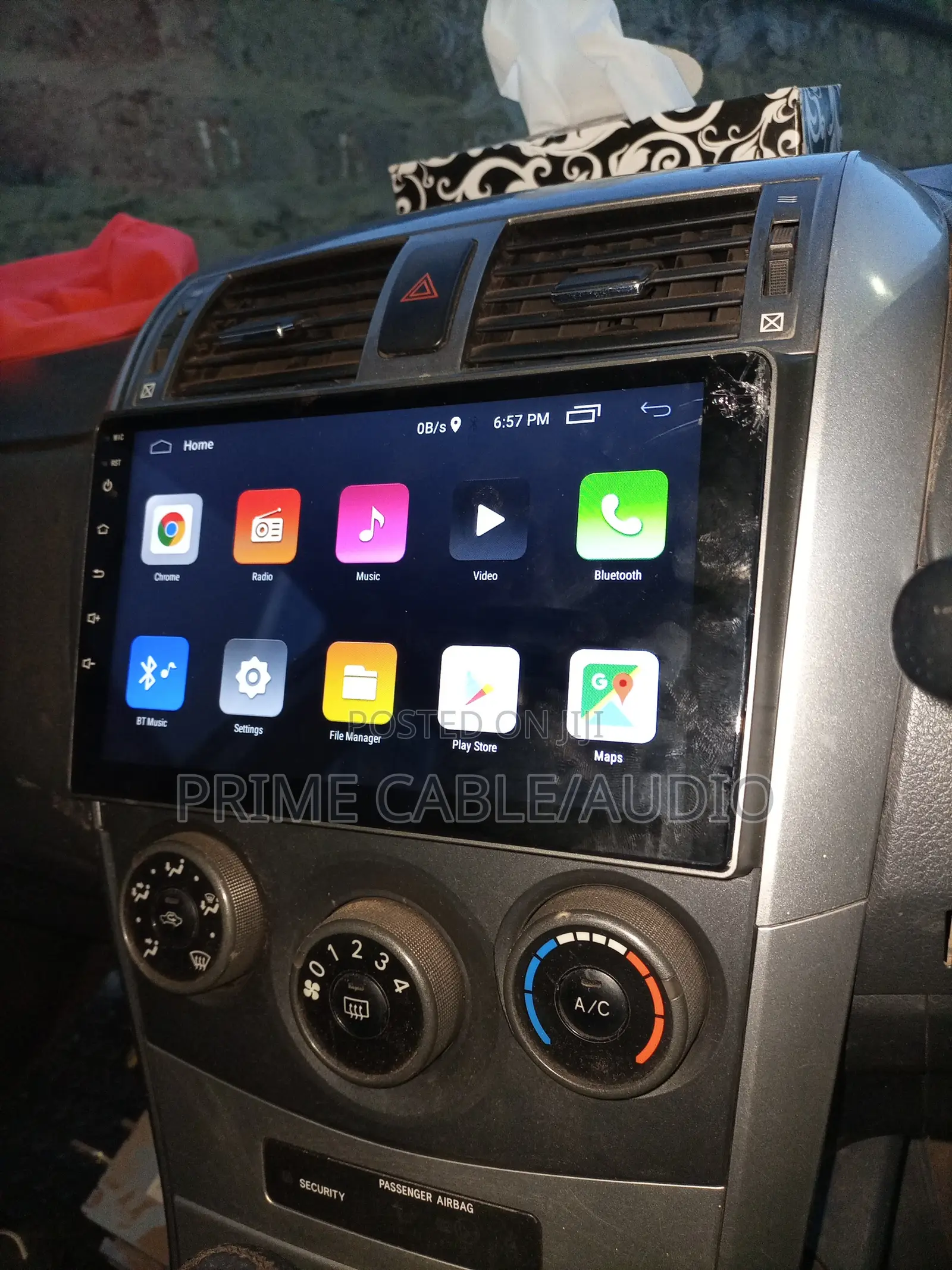 Toyota Fielder/Axio/Corolla2008-2012 Fitted With 9 Inch Android Radio