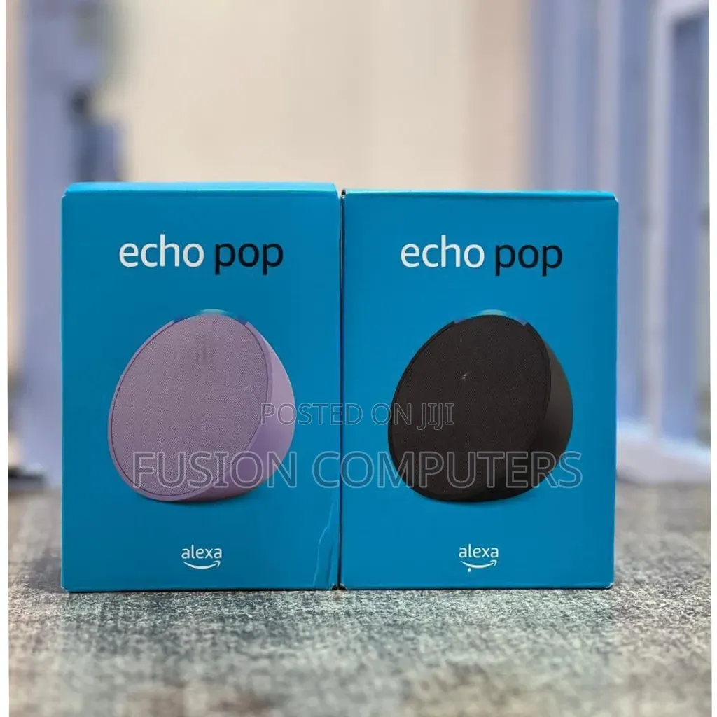 Echo Pop a Compact, Semi-Spherical Smart Speaker