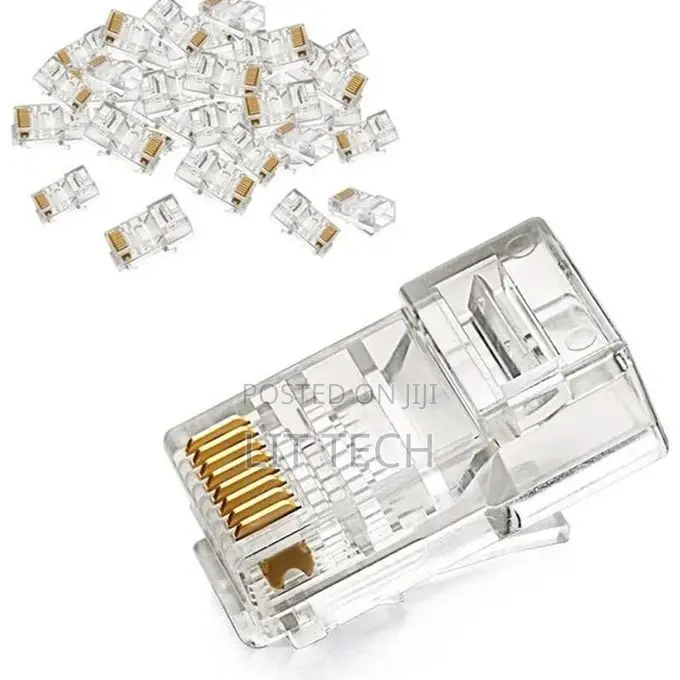 UGREEN Cat 6 Unshielded RJ45 Modular Plugs 100-Pack (NW120, 60558).