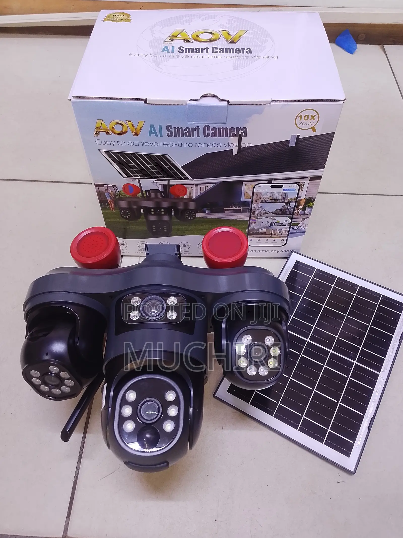 V380 Pro AI AOV Outdoor Surveillance Camera