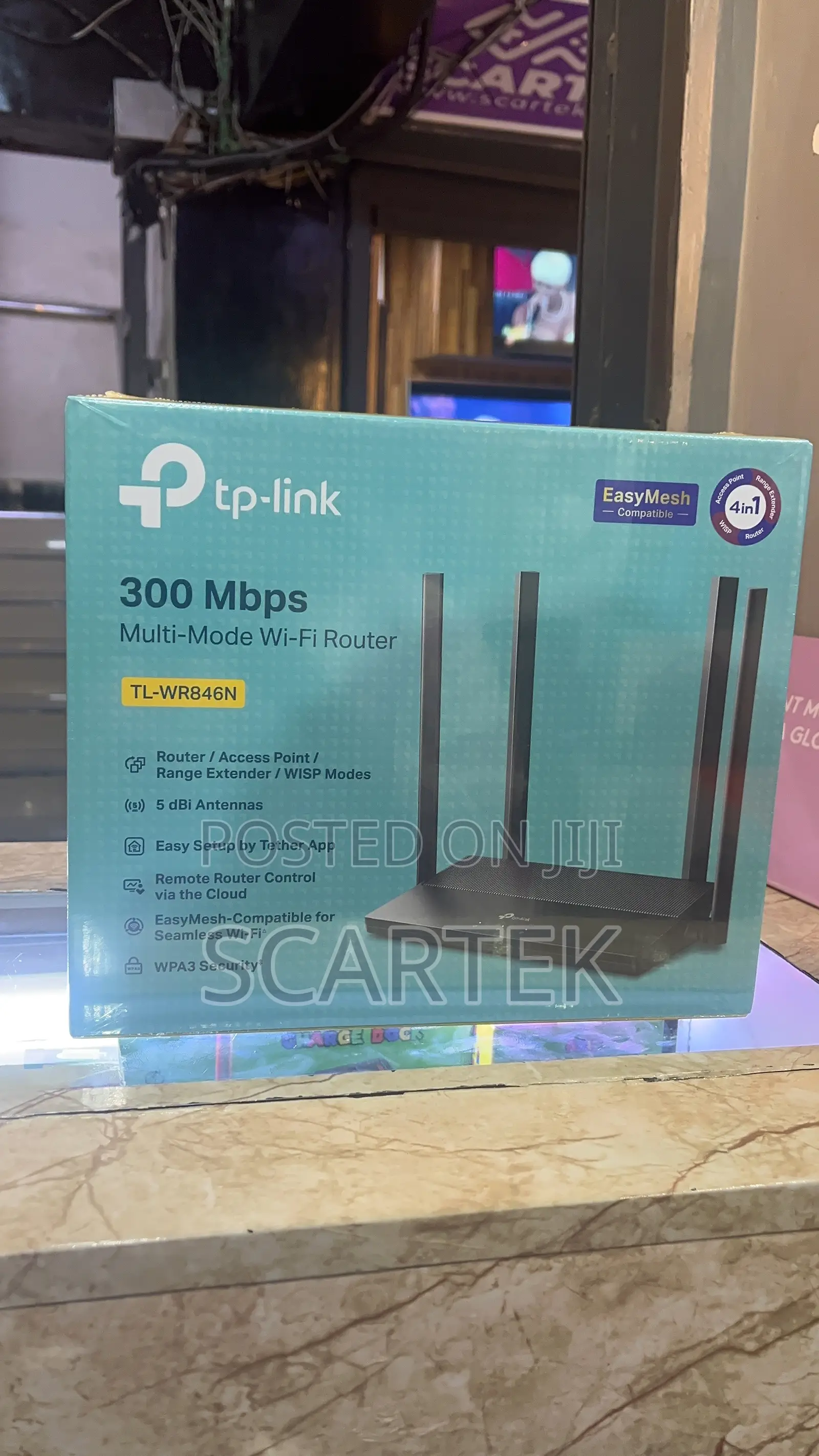TP-Link TL-WR846N 300 MBPS Multi-Mode Wi-Fi Router Box
