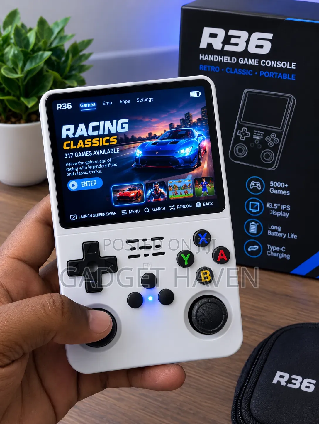 R36 Gaming Portable Console With 1000 Games