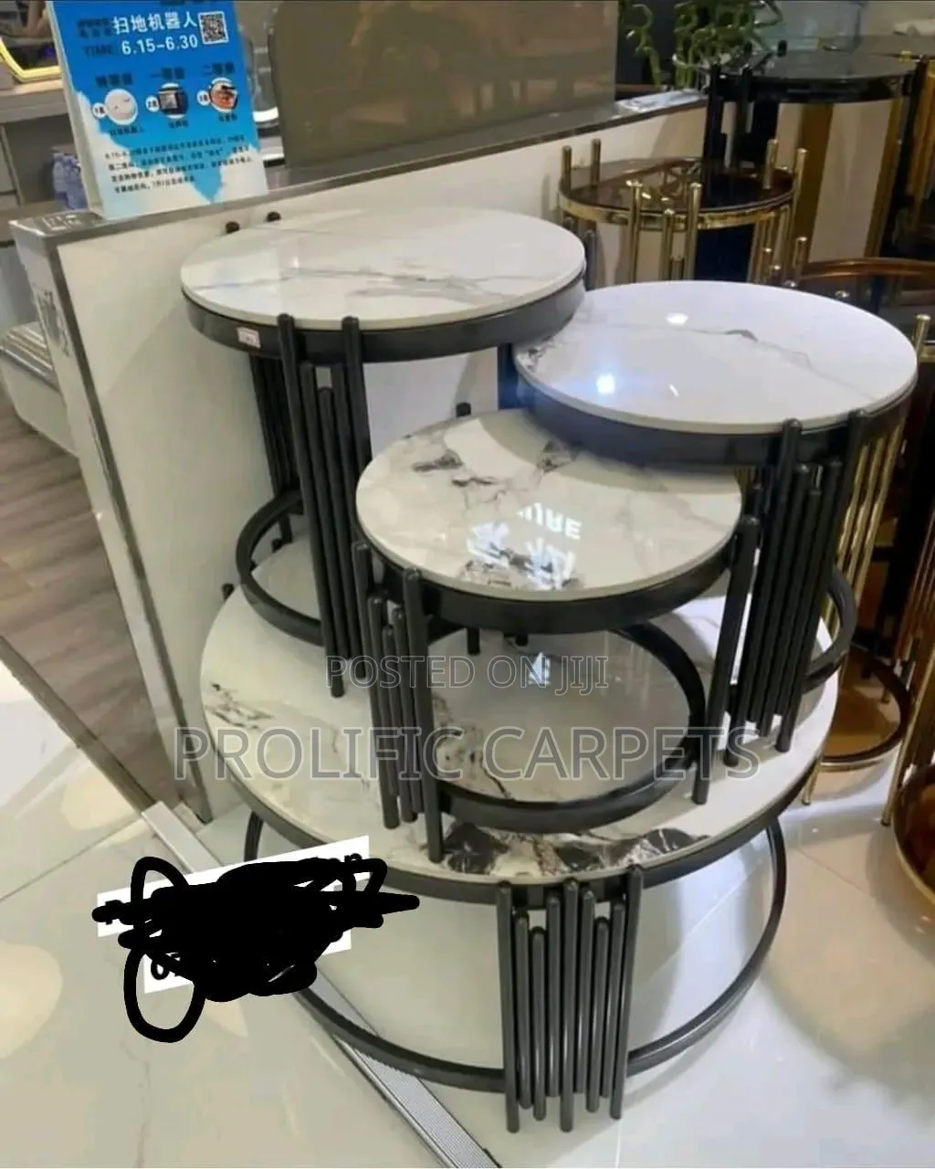 Luxury 4 Set Coffee Tables