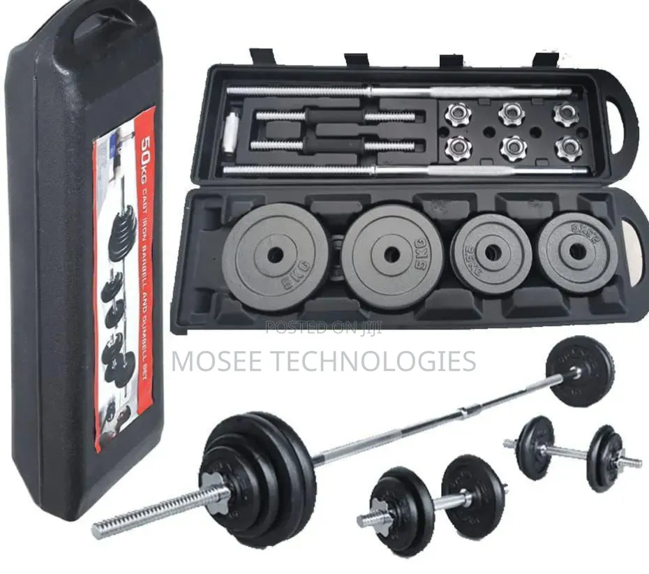 York 50KG Professional Fitness Dumbbells