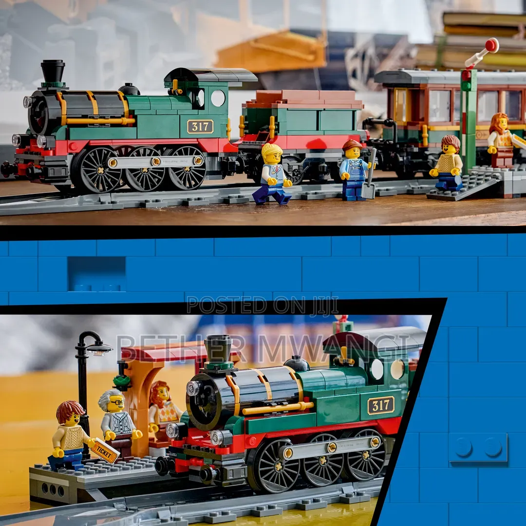 LEGO City Vintage Steam Train - Toy Building Set for Kids