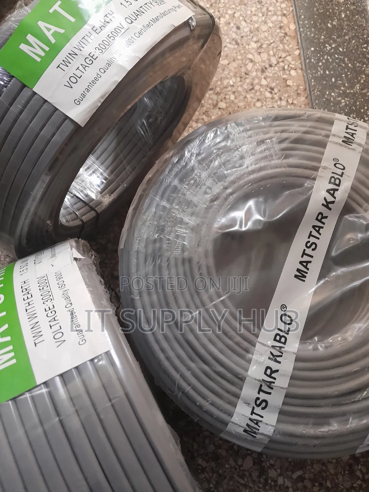 2.5mm Twin With Earth Cable, 90 Meters for Socket Installation