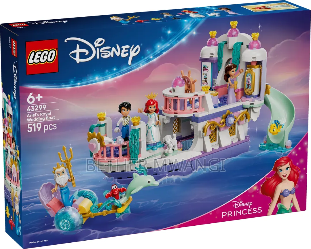 LEGO Disney Princess Ariel’s Royal Wedding Boat in Kenya