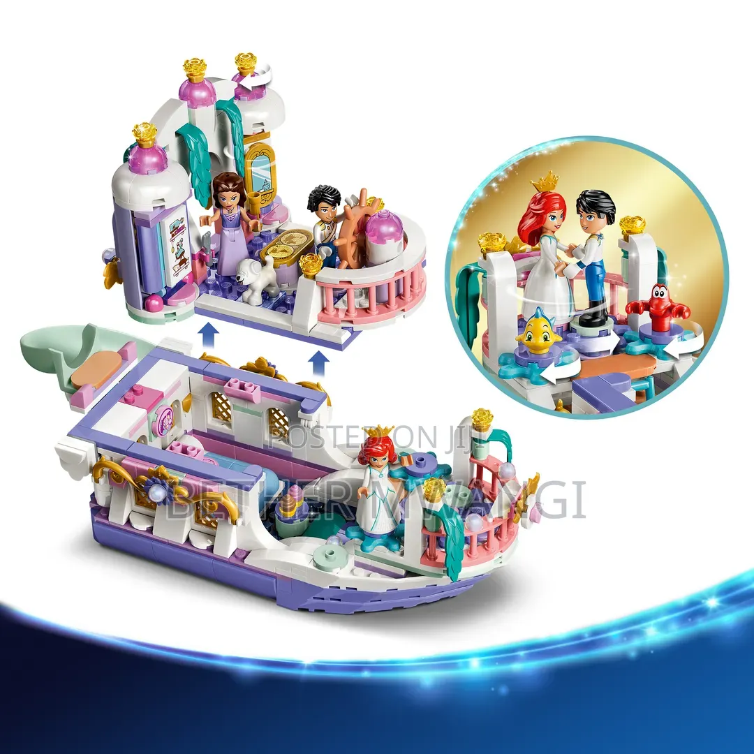 LEGO Disney Princess Ariel’s Royal Wedding Boat in Kenya