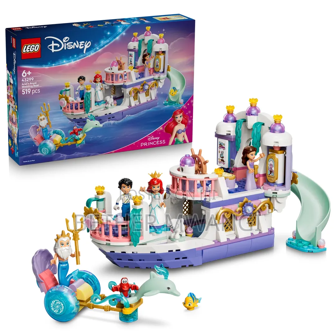 LEGO Disney Princess Ariel’s Royal Wedding Boat in Kenya