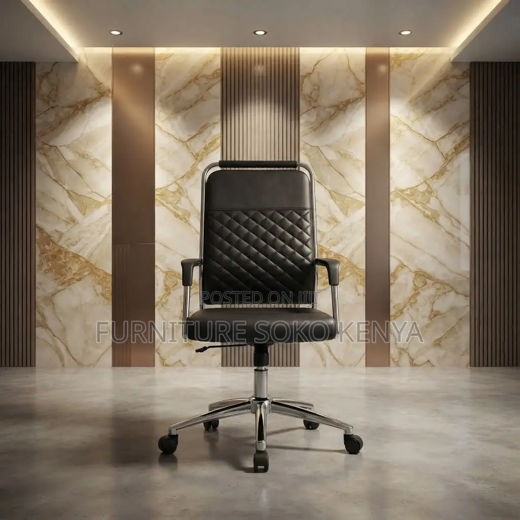 Office Chairs; Executive High Back Strong Armed Office Chair