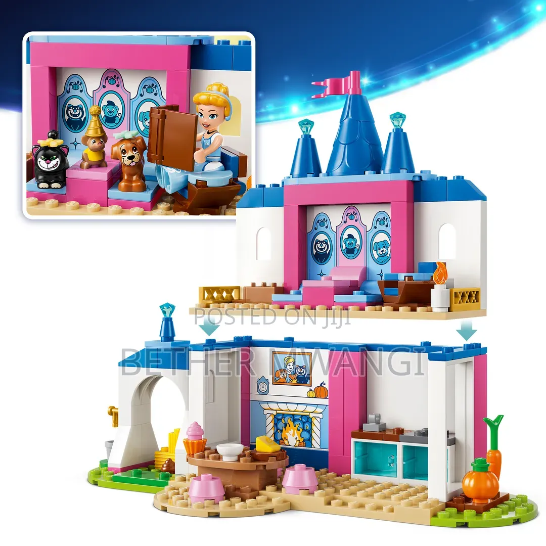 LEGO Disney Princess Cinderella Animal Friends Castle in Kenya
